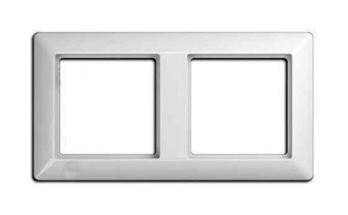 Рамка 2 поста JUNG ECO PROFI, белый