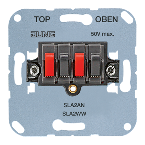 Аудио-розетка JUNG коллекции Jung, антрацит