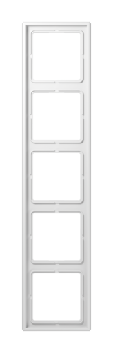 Рамка 5 постов JUNG LS 990, белый