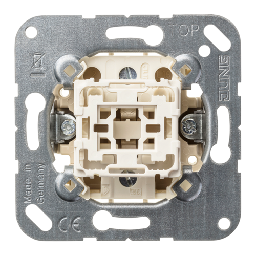 Механизм выключателя 1-клавишного JUNG Коллекции JUNG, скрытый монтаж