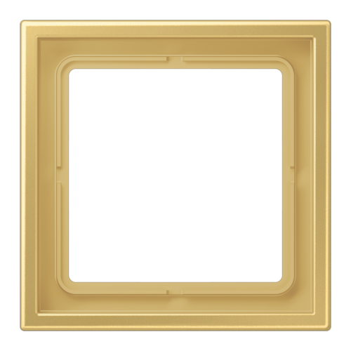 Рамка 1 пост JUNG LS ZERO, латунь