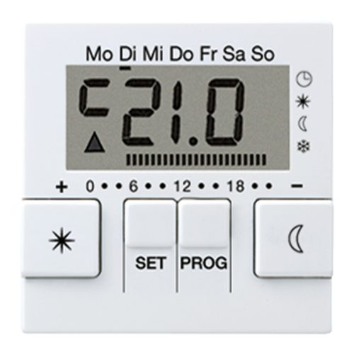 Накладка на термостат JUNG А-СЕРИЯ, белый