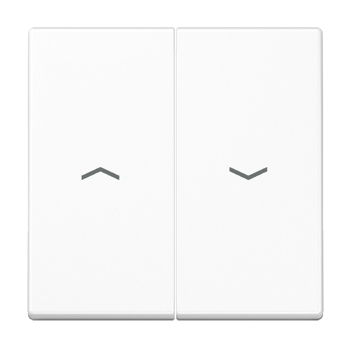 Клавиша для жалюзийного выключателя JUNG А-СЕРИЯ, белый