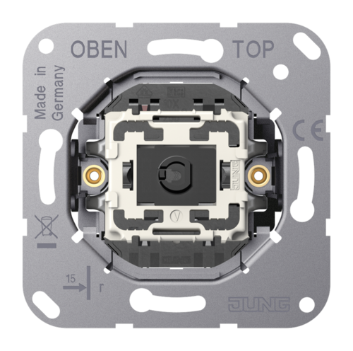 Переключатель тумблерный кнопочный JUNG LS1912