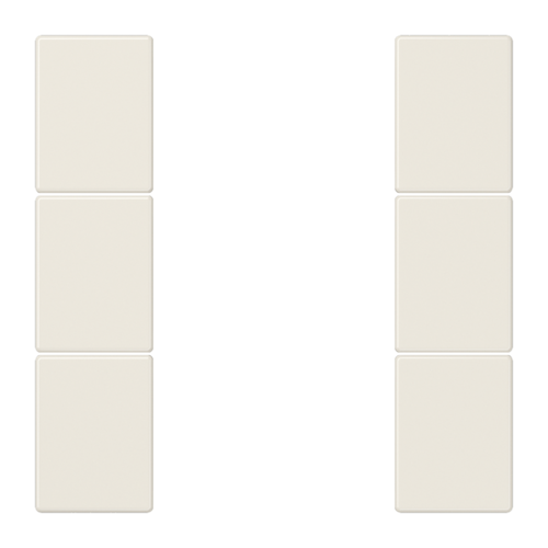 JUNG KNX Слоновая кость Набор накладок, на кнопочный модуль 3гр