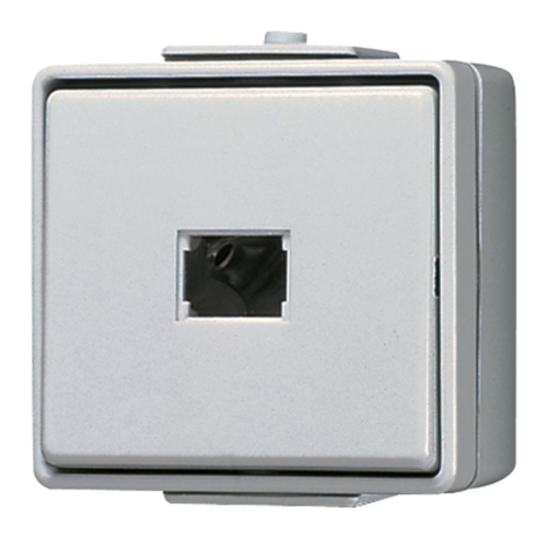 JUNG Кнопка для накладного монтажа без фиксации, однополюсная с НО контактом IP44