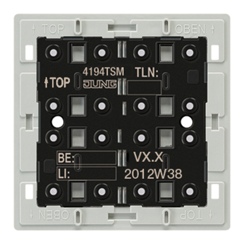 JUNG KNX Кнопочный модуль универсальный 4гр
