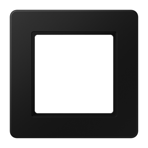 Jung A Flow - Рамка 1-ая, цвет матовый черный