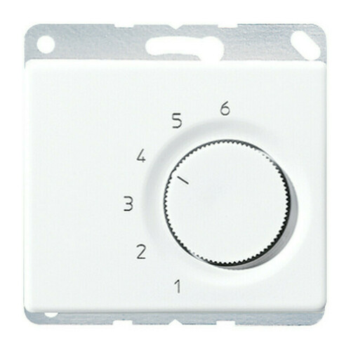 Терморегулятор Jung SL 500, механический, белый, TRSL246WW