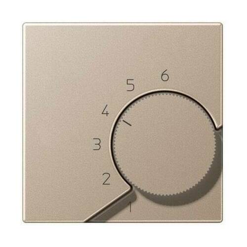 Накладка на терморегулятор Jung А-СЕРИЯ, шампань, ATR236PLCH