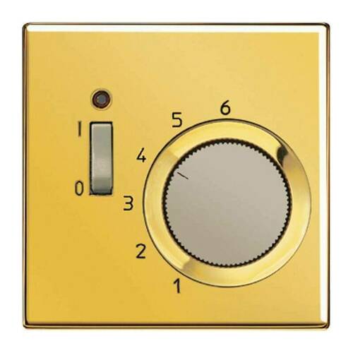 Накладка на терморегулятор Jung LS METAL, золотой, GOTR231PL