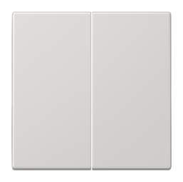 Клавиша двойная JUNG LS 990, светло-серый