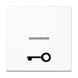 Клавиша с линзой JUNG A 500, белый