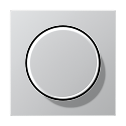 Накладка на светорегулятор JUNG А-СЕРИЯ, алюминий