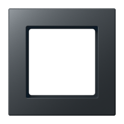 Рамка 1 пост JUNG A CREATION, антрацит матовый