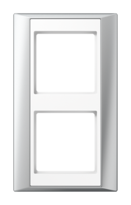 Рамка 2 поста JUNG A PLUS, алюминий