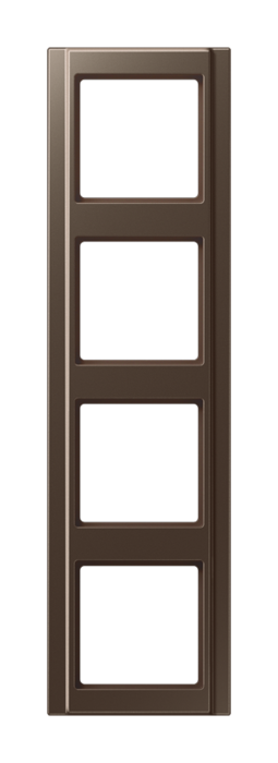 Рамка 4 поста JUNG A 500, мокко