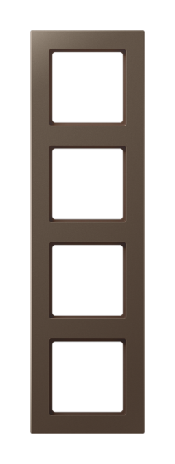 Рамка 4 поста JUNG A CREATION, мокко