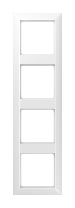 Рамка 4 поста JUNG AS 500, белый