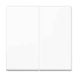 Клавиша двойная JUNG А-СЕРИЯ, белый