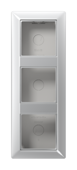 A500 Коробка 3-ная для накладного монтажа алюм.