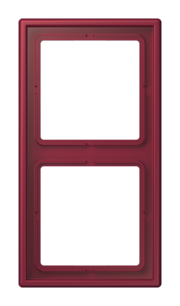 Рамка 2 поста JUNG LS 990, le rubis