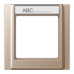 Рамка 1 пост JUNG A 500, шампань