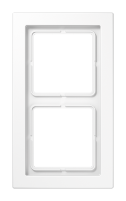 Рамка 2 поста JUNG LS DESIGN, белый