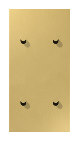 Накладка тумблера JUNG LS1912, латунь