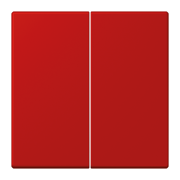 Клавиша двойная JUNG LS 990, rouge vermillon 31