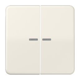 Клавиша двойная JUNG CD 500, слоновая кость