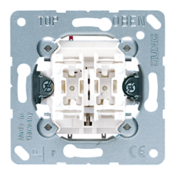 Механизм выключателя 2-клавишного JUNG, 501-2USI