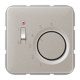 JUNG CD 500/CD plus Платина Термостат комнатный, 10(4)А